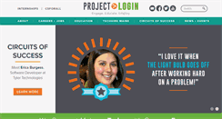 Desktop Screenshot of projectlogin.com